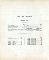 Table of Contents, Garfield County 1916